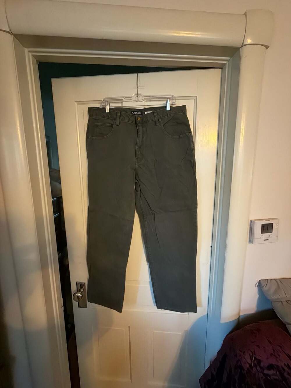 Cherokee Vintage Green Denim Pants Size 38x30
